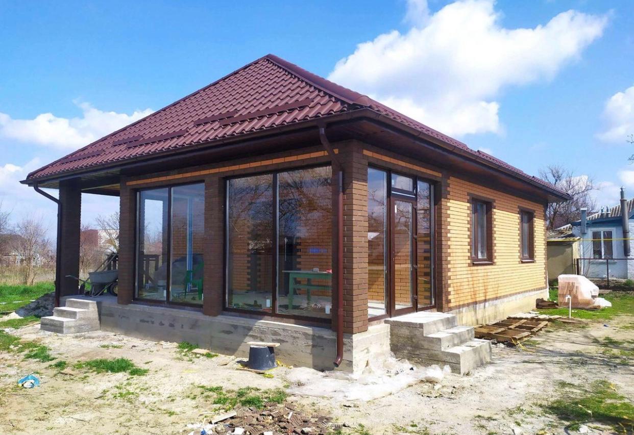 Фасад готового проекта