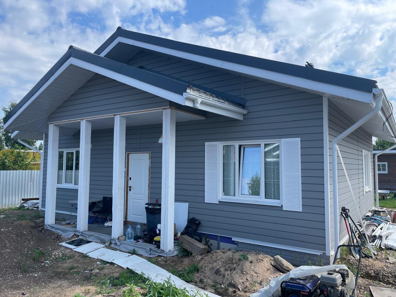 Фасад готового проекта