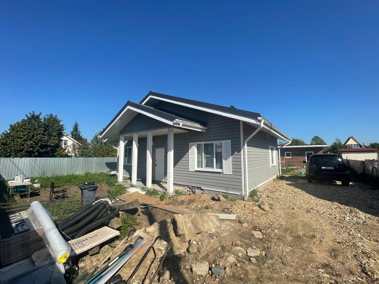 Фасад готового проекта